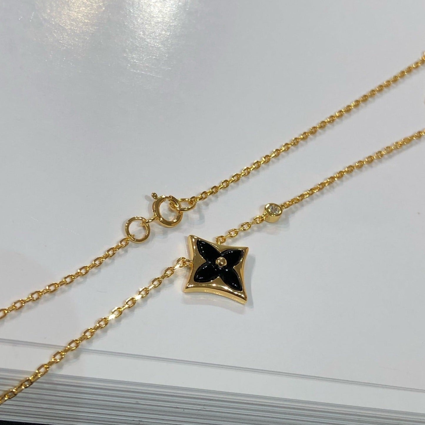 [Lumi Jewellery]STAR BLACK MOP NECKLACE