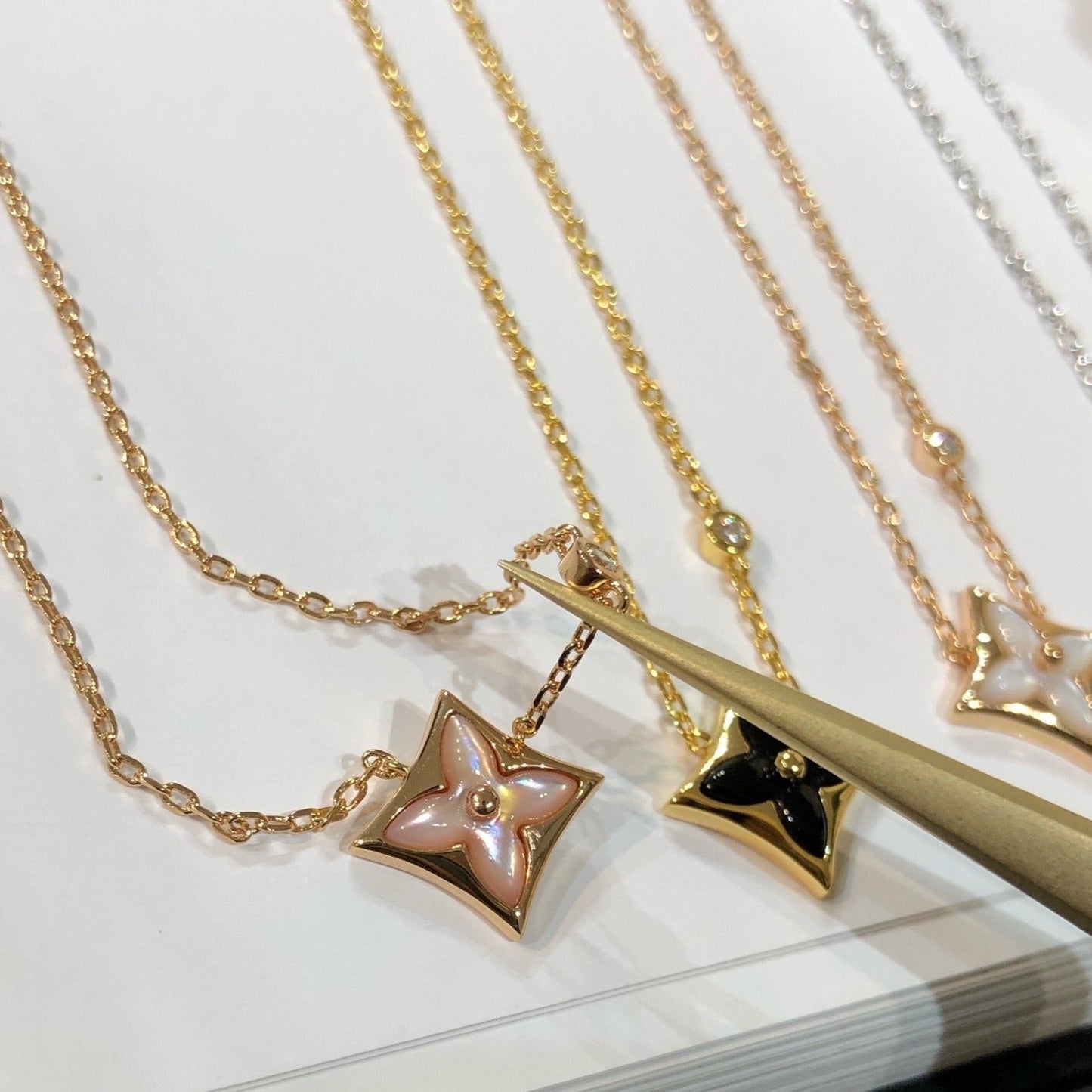[Lumi Jewellery]STAR BLACK MOP NECKLACE