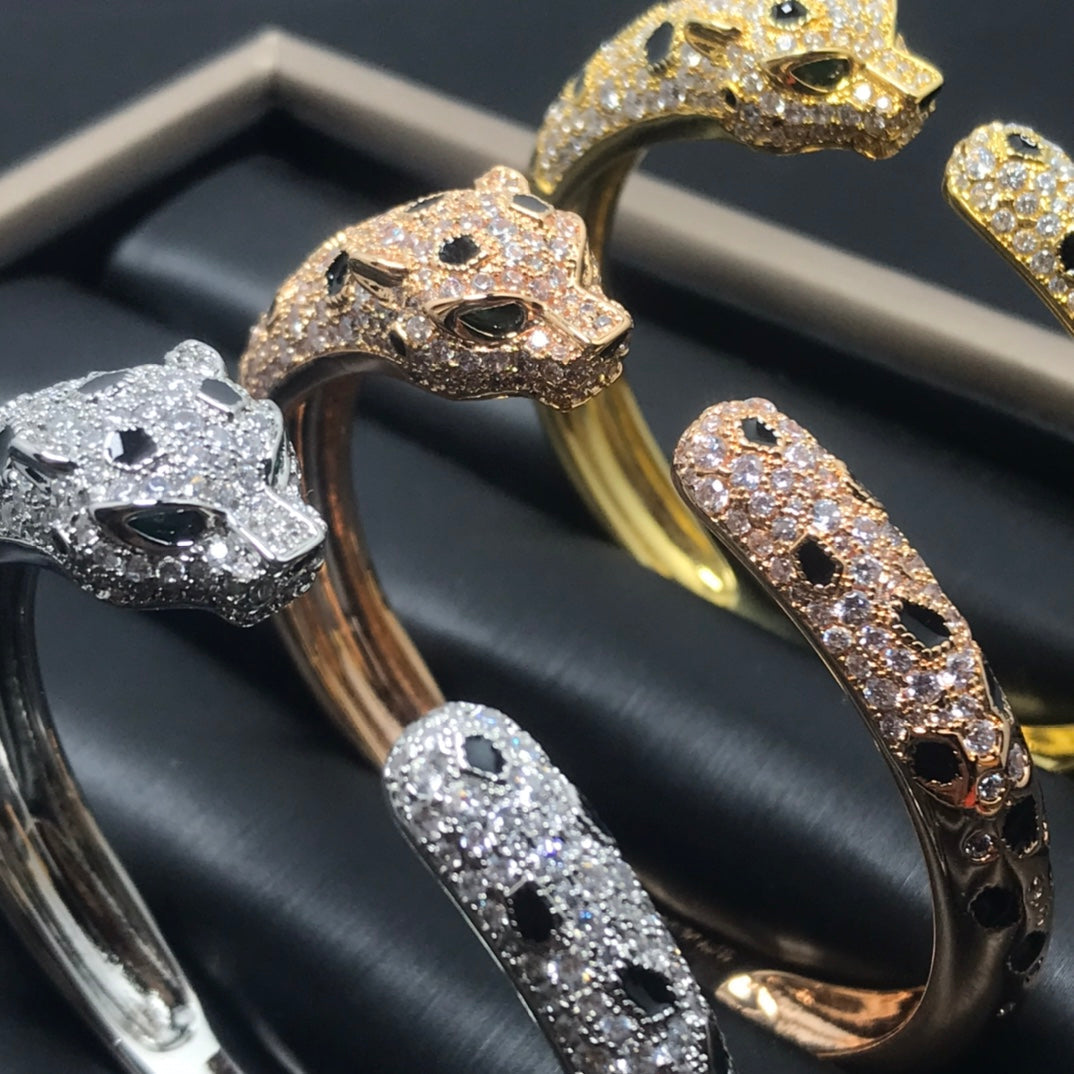 [Lumi Jewellery]PANTHERE BIG BRACELET DIAMONDS