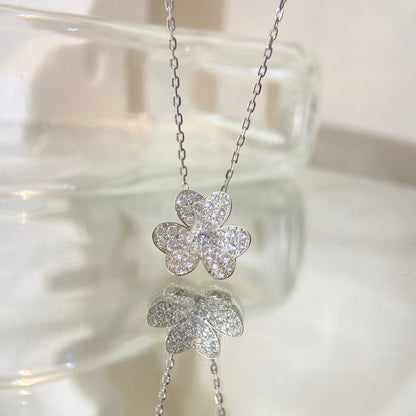 [Lumi Jewellery]FLOWER DIAMOND NECKLACE