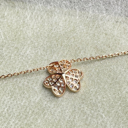 [Lumi Jewellery]FLOWER DIAMOND NECKLACE