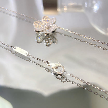 [Lumi Jewellery]FLOWER DIAMOND NECKLACE