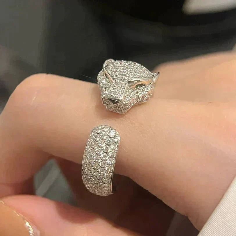 [Lumi Jewellery]PANTHERE 5.5MM ALL DIAMOND RING