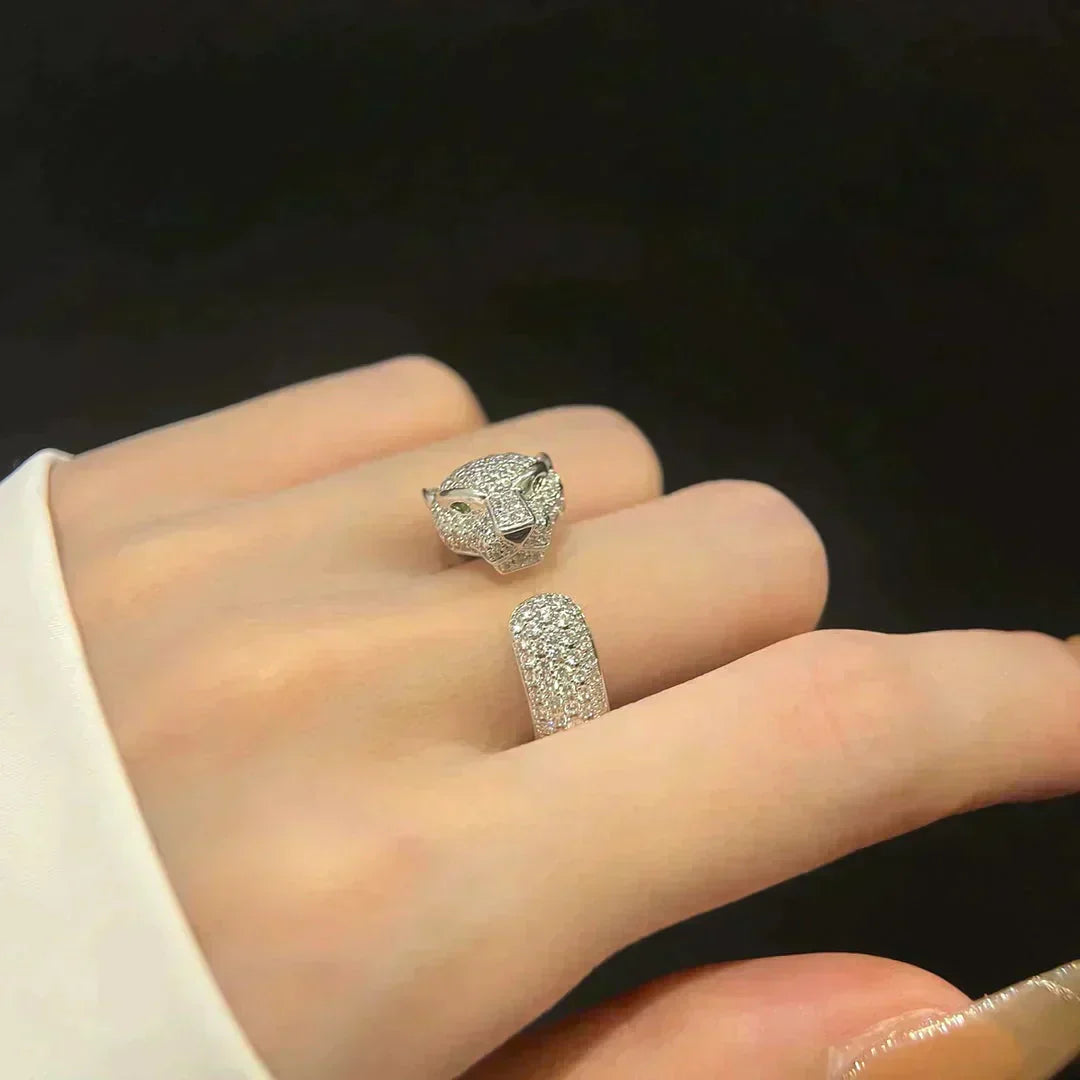 [Lumi Jewellery]PANTHERE 5.5MM ALL DIAMOND RING