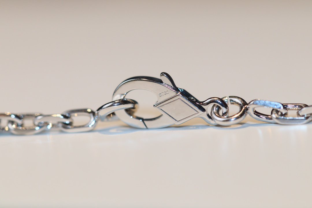 [Lumi Jewellery]CLOVER 20 MOTIFS ONYX DIAMOND SILVER
