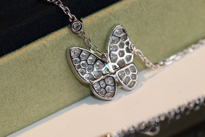 [Lumi Jewellery]BUTTERFLY DIAMOND NECKLACE