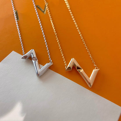 [Lumi Jewellery]VOLTE UPSIDE DOWN NECKLACE