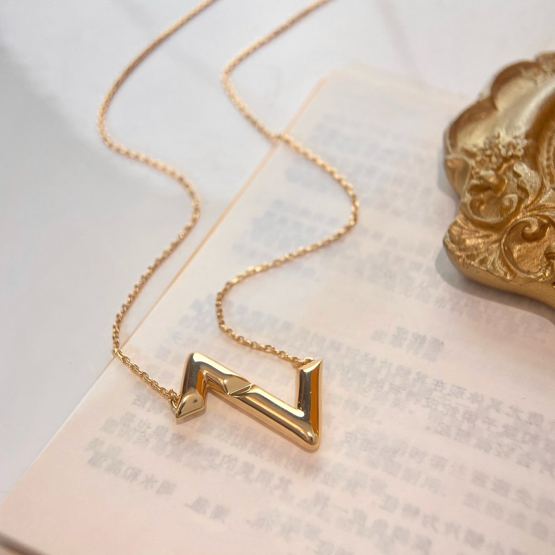 [Lumi Jewellery]VOLTE UPSIDE DOWN NECKLACE