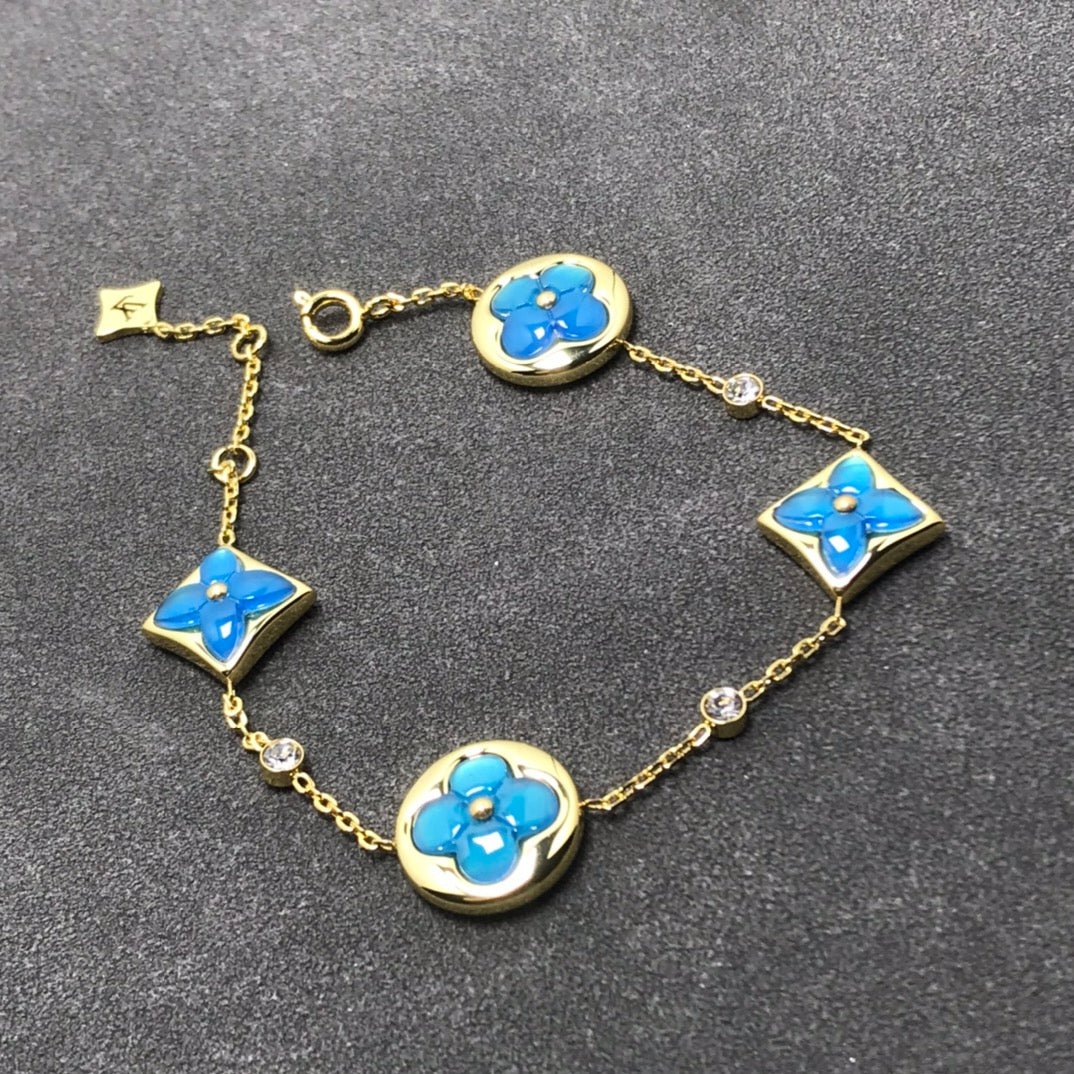 [Lumi Jewellery]STAR AND SUN TURQUOISE 4 MOTIFS 3 DIAMONDS