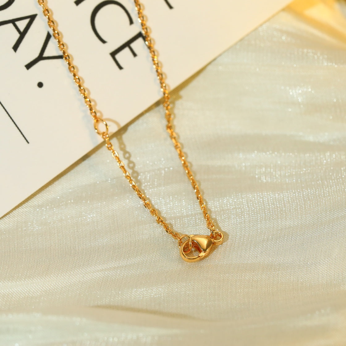 [Lumi Jewellery]VOLT SILVER DIAMOND PEDANT NECKLACE