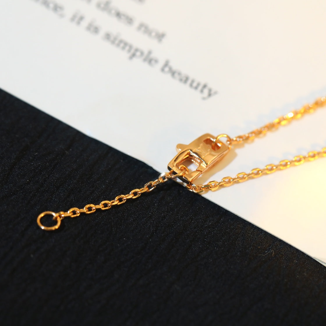 [Lumi Jewellery]STAR AND SUN DIAMOND PINK GOLD NECKLACE