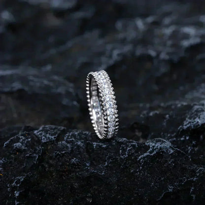 [Lumi Jewellery]PERLEE DIAMOND SILVER RING