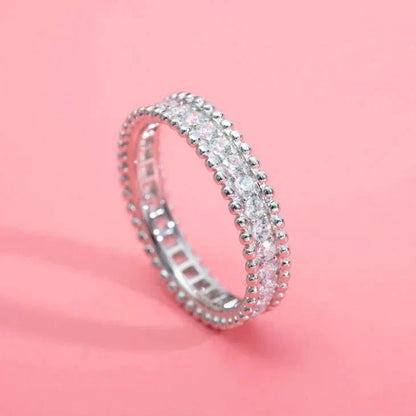[Lumi Jewellery]PERLEE DIAMOND SILVER RING