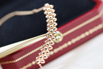 [Lumi Jewellery]CLASH PINK GOLD NECKLACE