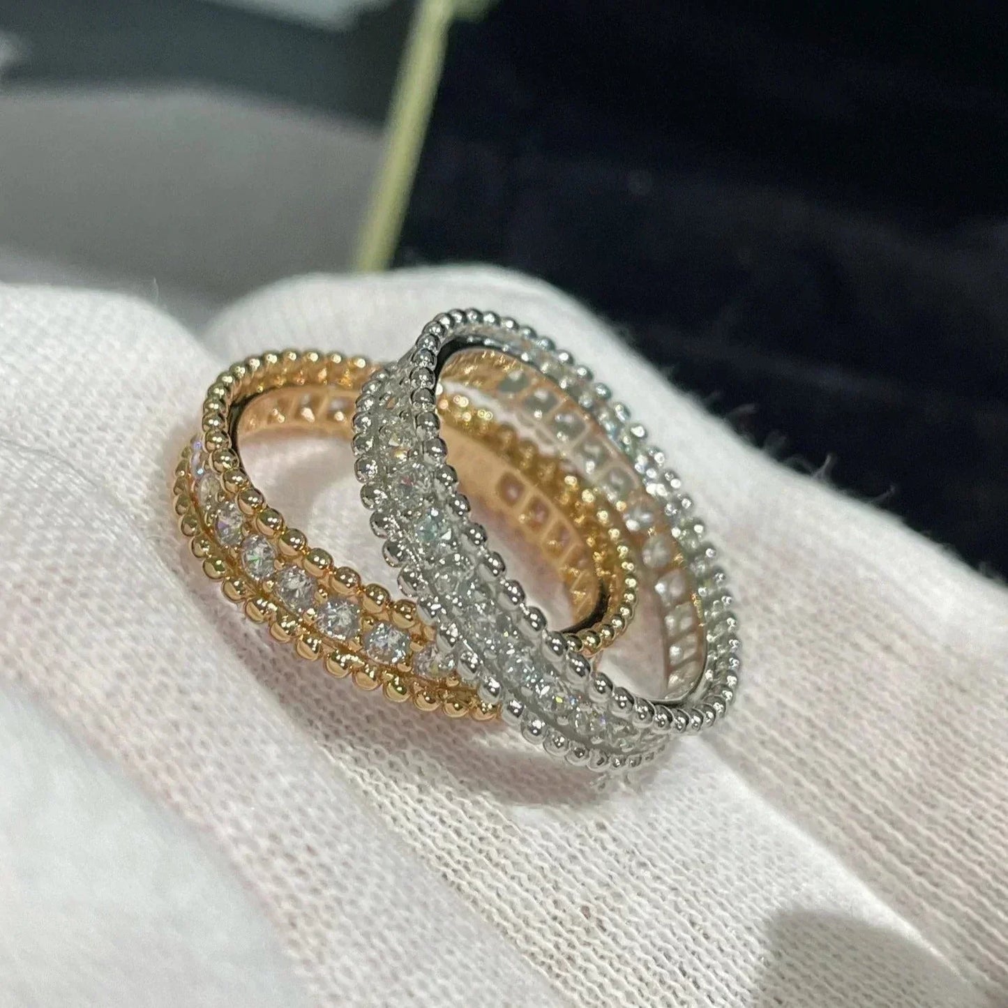 [Lumi Jewellery]PERLEE DIAMOND ROSE GOLD RING