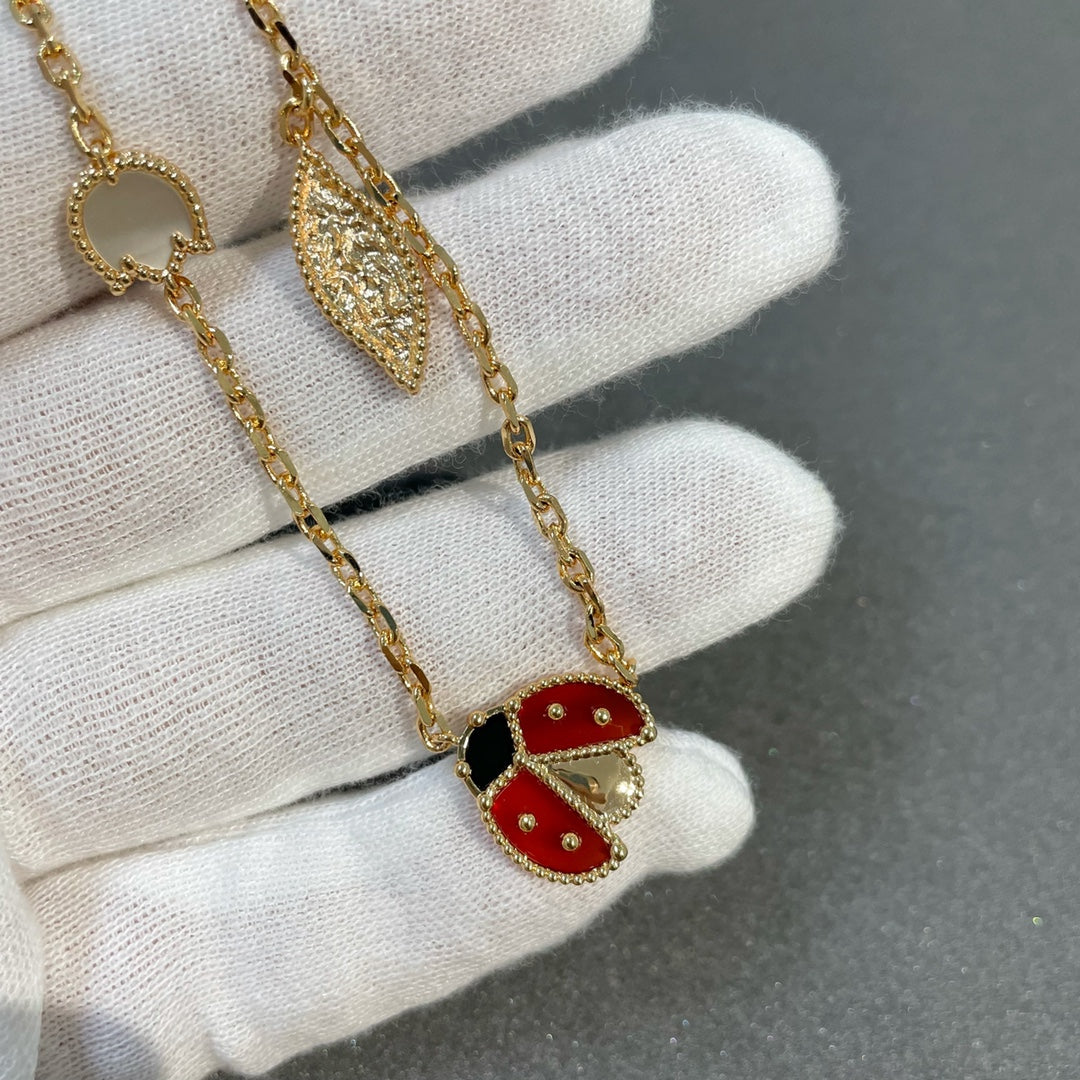 [Lumi Jewellery]LUCKY SPRING 15 MOTIFS GOLD NECKLACE