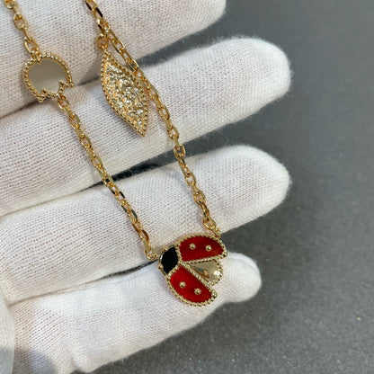 [Lumi Jewellery]LUCKY SPRING 15 MOTIFS GOLD NECKLACE