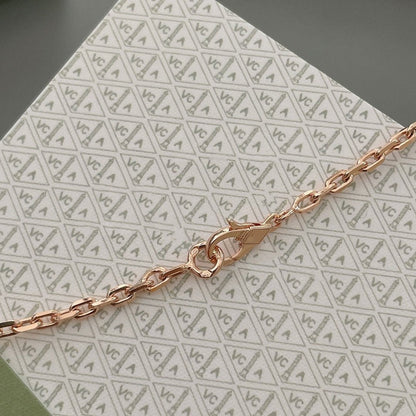 [Lumi Jewellery]LUCKY SPRING 15 MOTIFS ROSE GOLD NECKLACE