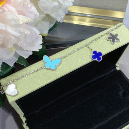[Lumi Jewellery]LUCKY SPRING SILVER BRACELET 4 MOTIF