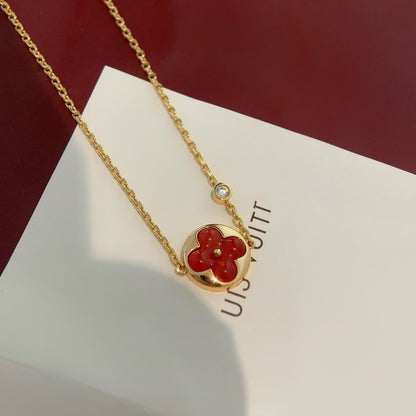 [Lumi Jewellery]SUN PEDANT CARNELIAN BRACELET