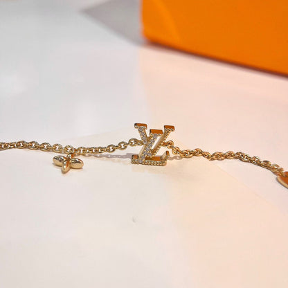 [Lumi Jewellery]LOGO STAR MOTIF GOLD BRACELET