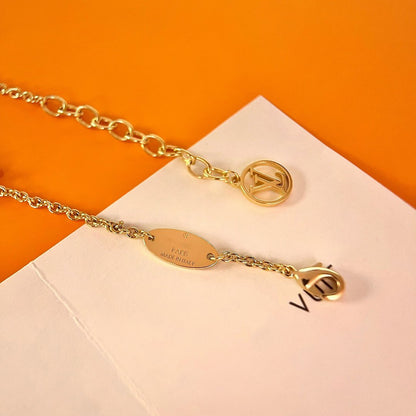 [Lumi Jewellery]LOGO STAR MOTIF GOLD BRACELET