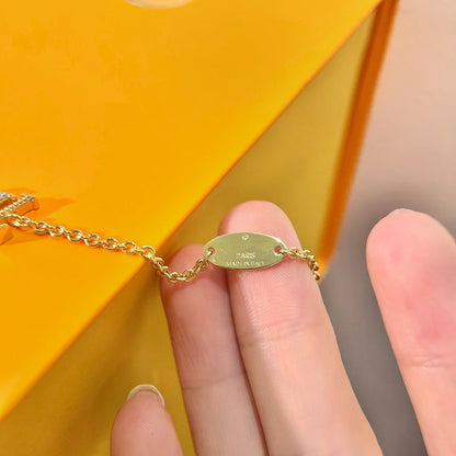 [Lumi Jewellery]LOGO STAR MOTIF GOLD BRACELET
