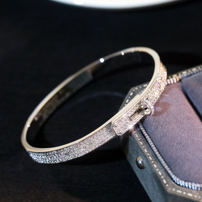 [Lumi Jewellery]KELLY BRACELET DIAMOND PAVED