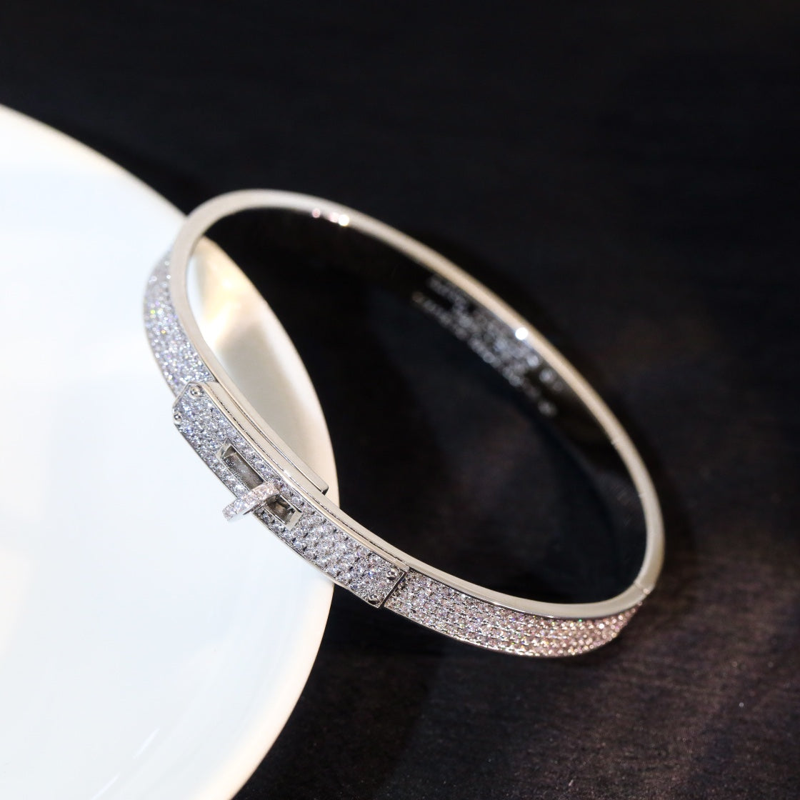 [Lumi Jewellery]KELLY BRACELET DIAMOND PAVED