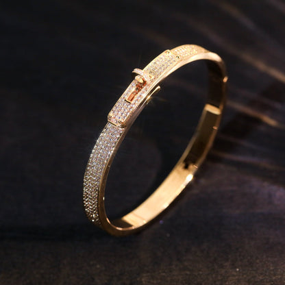 [Lumi Jewellery]KELLY BRACELET DIAMOND PAVED