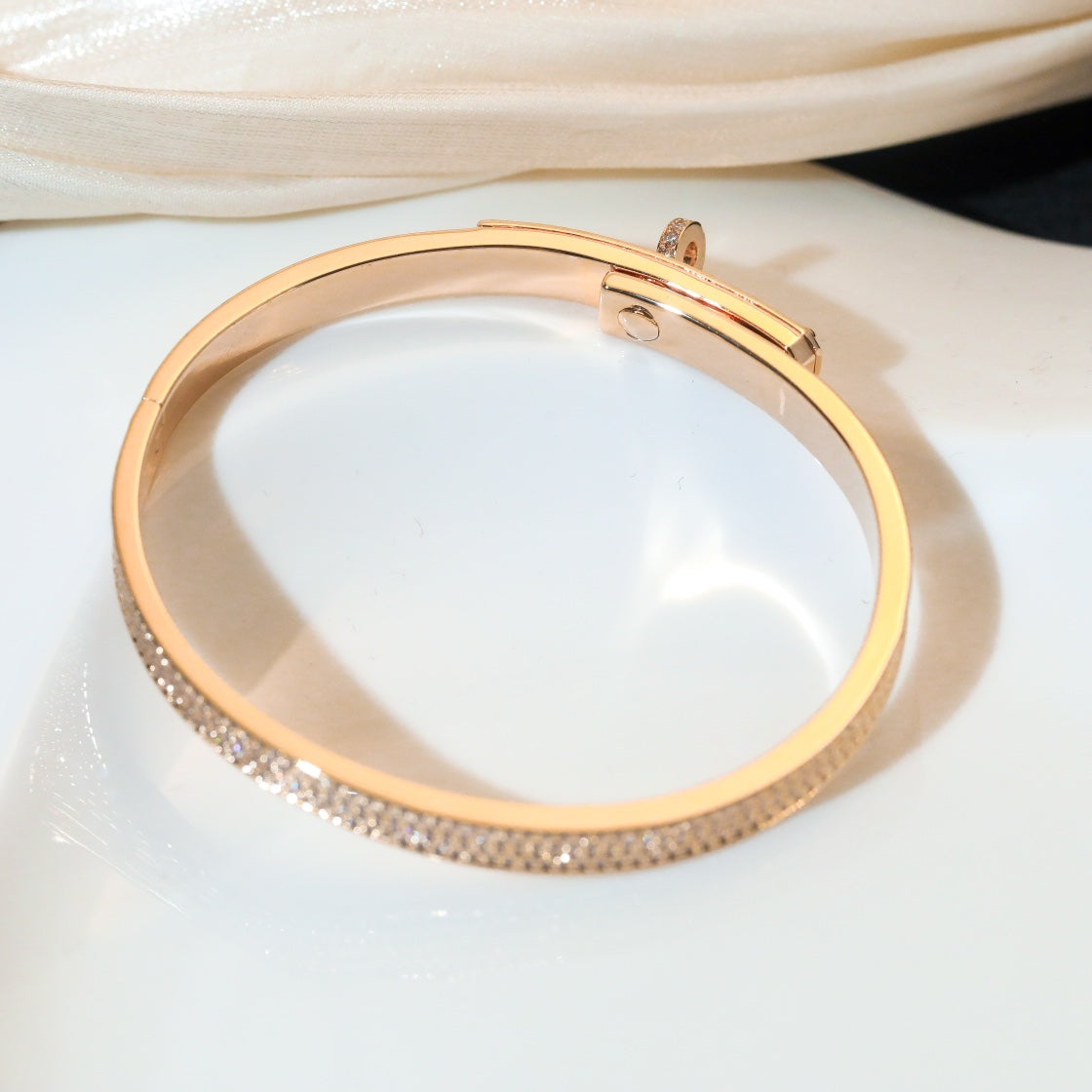 [Lumi Jewellery]KELLY BRACELET DIAMOND PAVED