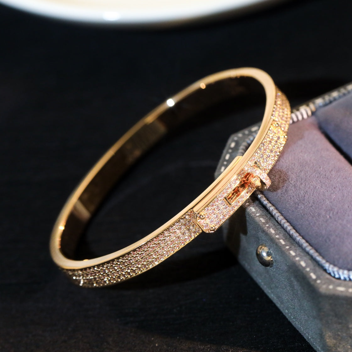 [Lumi Jewellery]KELLY BRACELET DIAMOND PAVED