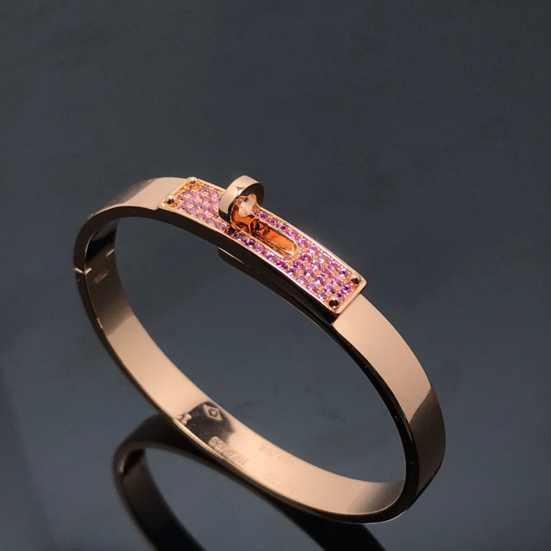 [Lumi Jewellery]KELLY BRACELET PINK DIAMOND