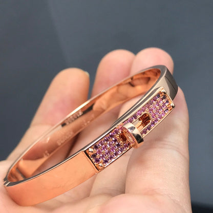 [Lumi Jewellery]KELLY BRACELET PINK DIAMOND
