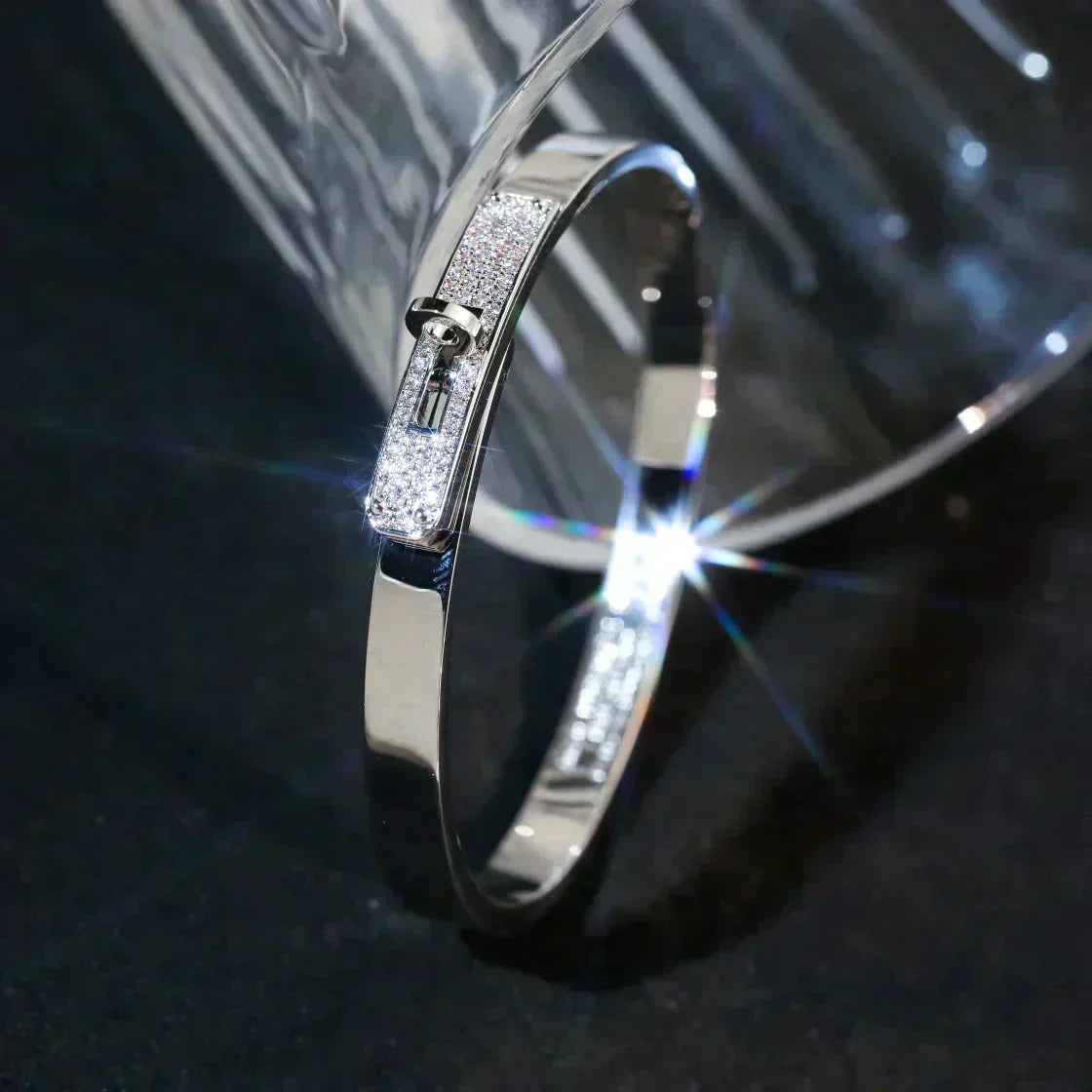 [Lumi Jewellery]KELLY SILVER DIAMOND BRACELET