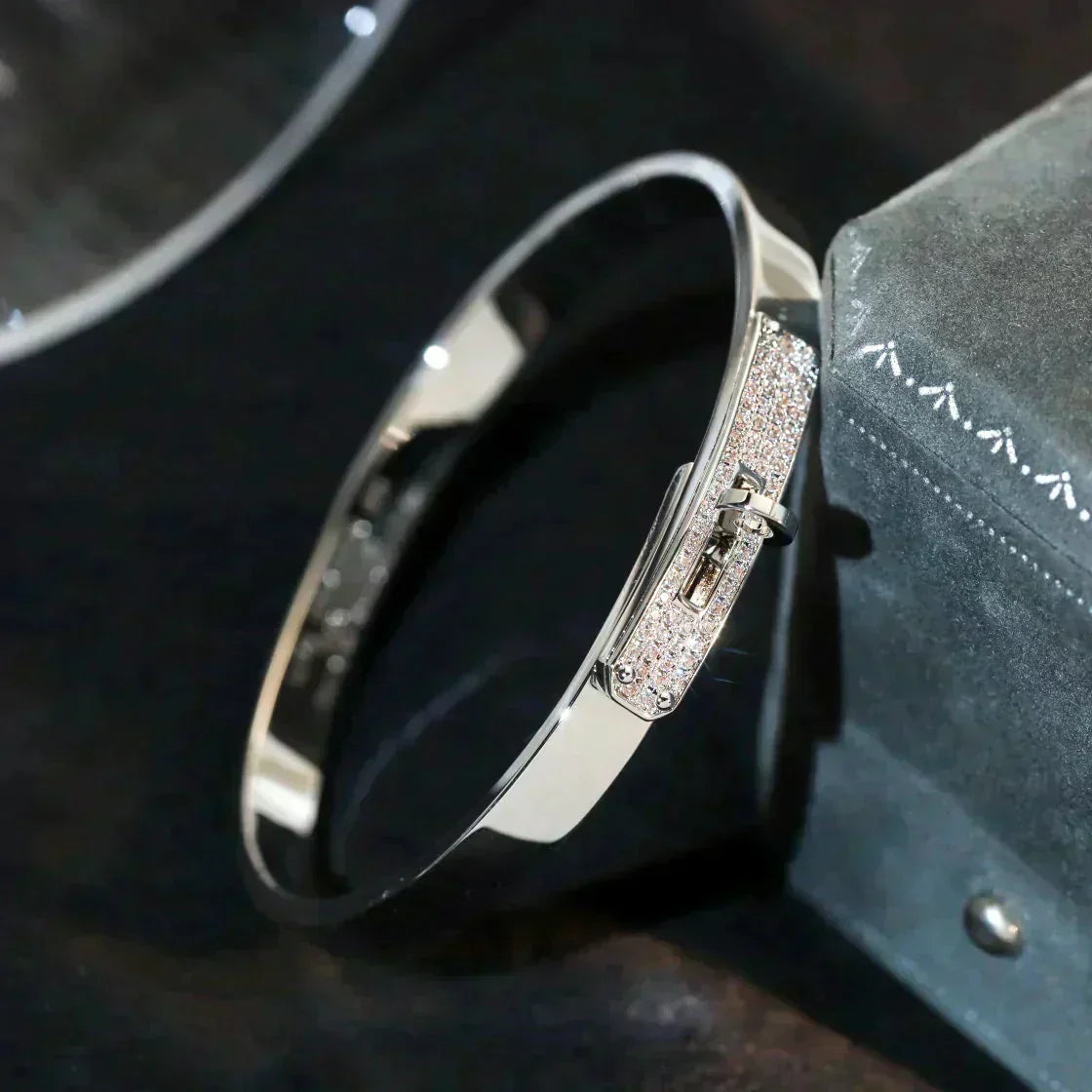 [Lumi Jewellery]KELLY SILVER DIAMOND BRACELET