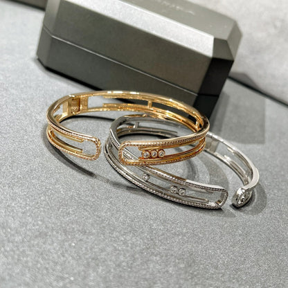 [Lumi]MOVE 10TH PAVED DIAMOND BRACELET