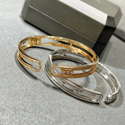 [Lumi]MOVE 10TH PAVED DIAMOND BRACELET