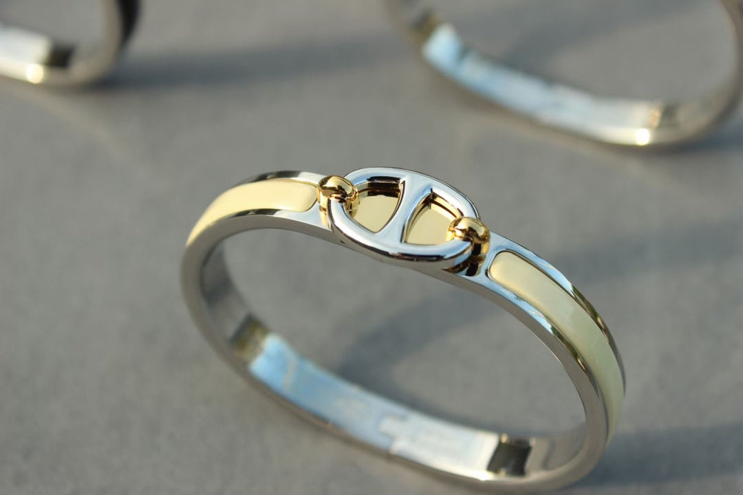 [Lumi Jewellery]CLIC CHAINE SILVER BRACELET