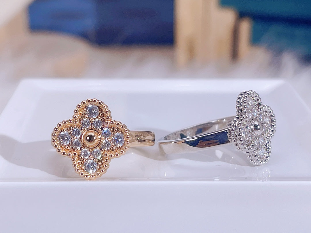 [Lumi Jewellery]CLOVER DIAMOND RING