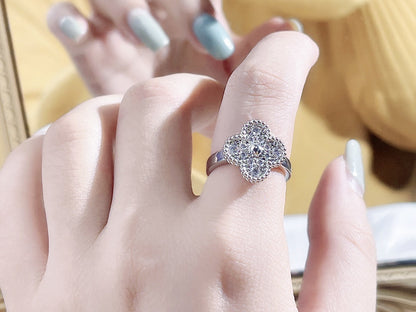[Lumi Jewellery]CLOVER DIAMOND RING