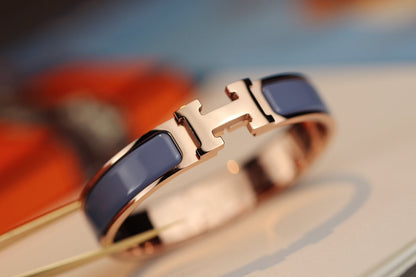 [Lumi Jewellery]H BRACELET 12MM BLUE GRAY