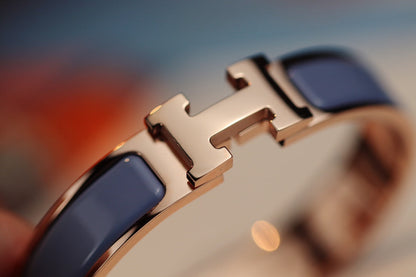 [Lumi Jewellery]H BRACELET 12MM BLUE GRAY