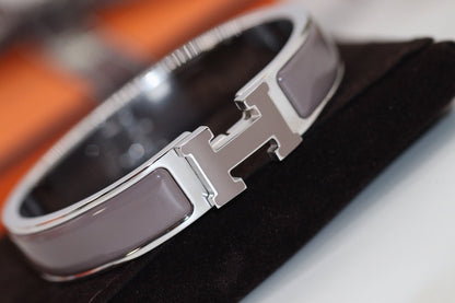 [Lumi Jewellery]H BRACELET 12MM BROWN