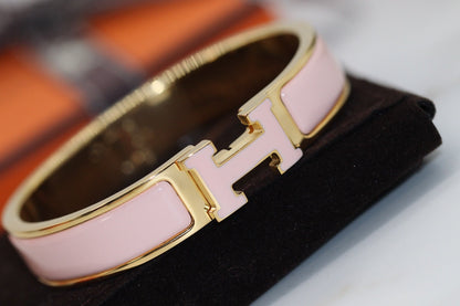 [Lumi Jewellery]H BRACELET 12MM PINK