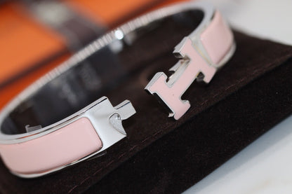 [Lumi Jewellery]H BRACELET 12MM PINK