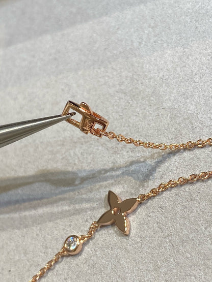 [Lumi Jewellery]STAR DIAMOND PINK GOLD BRACELET