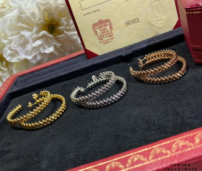 [Lumi Jewellery]CLASH LARGE HOOP EARRINGS