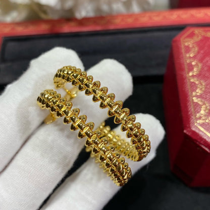 [Lumi Jewellery]CLASH LARGE HOOP EARRINGS