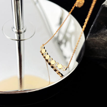 [Lumi Jewellery]BEE MY LOVE DIAMOND NECKLACE